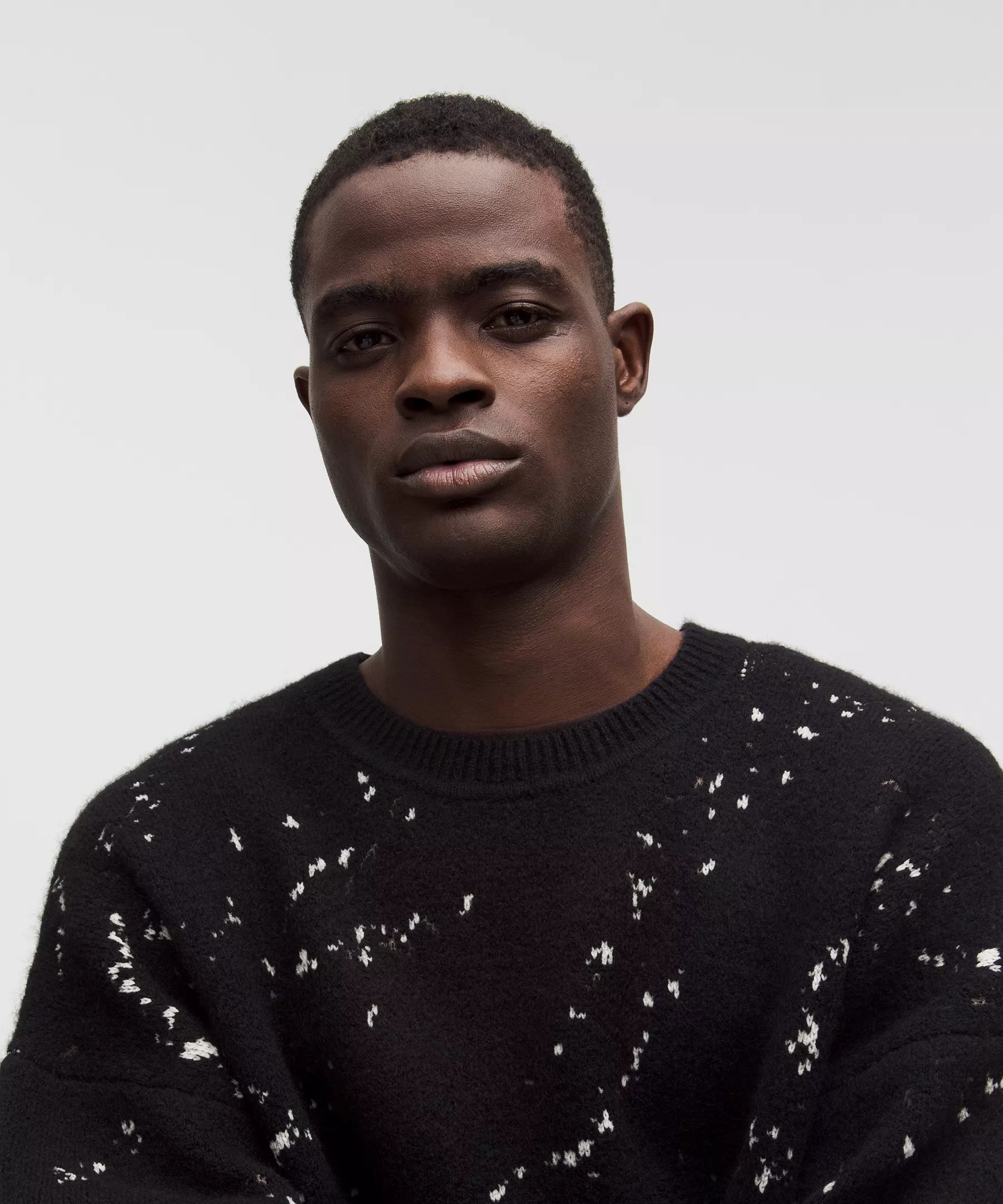 Team Canada Men's Alpaca-Blend Jacquard Sweater