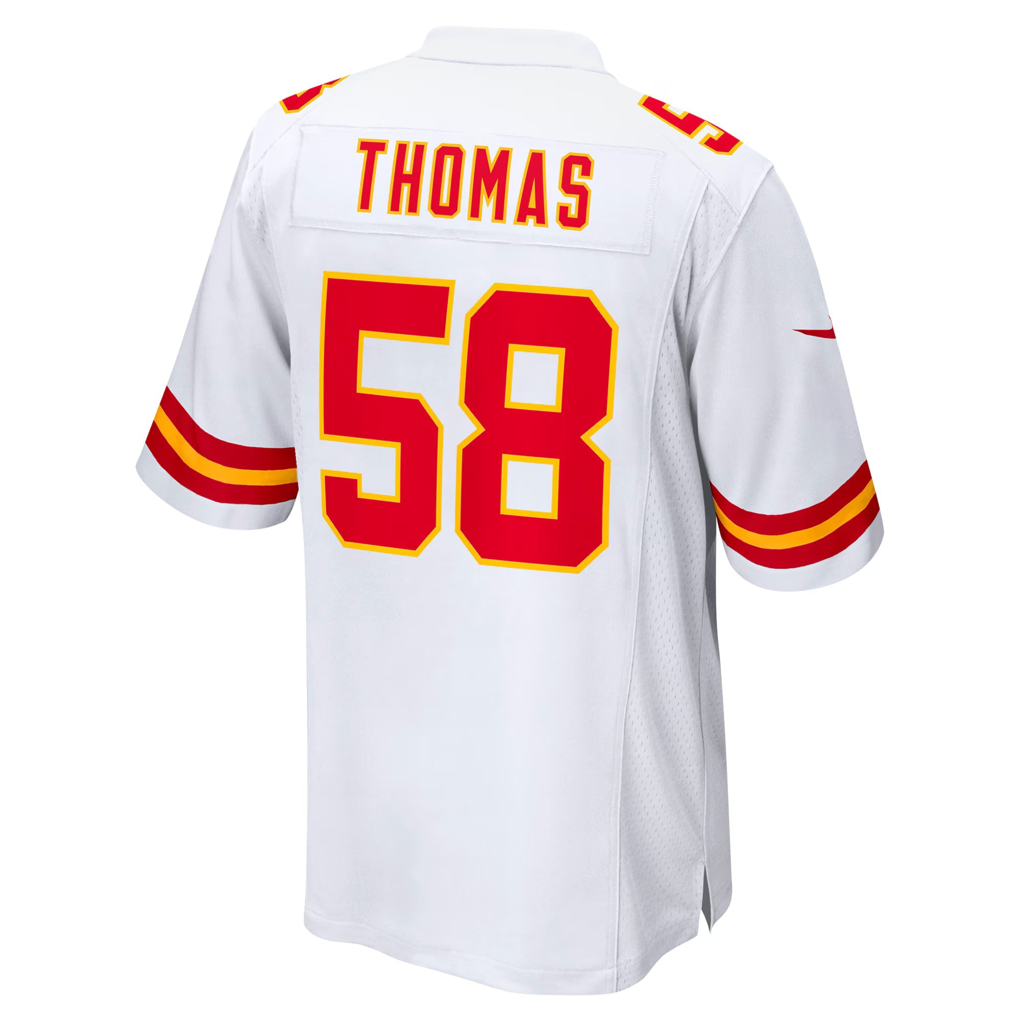 Kansas City Chiefs Derrick Thomas White Retired Player Game Jersey