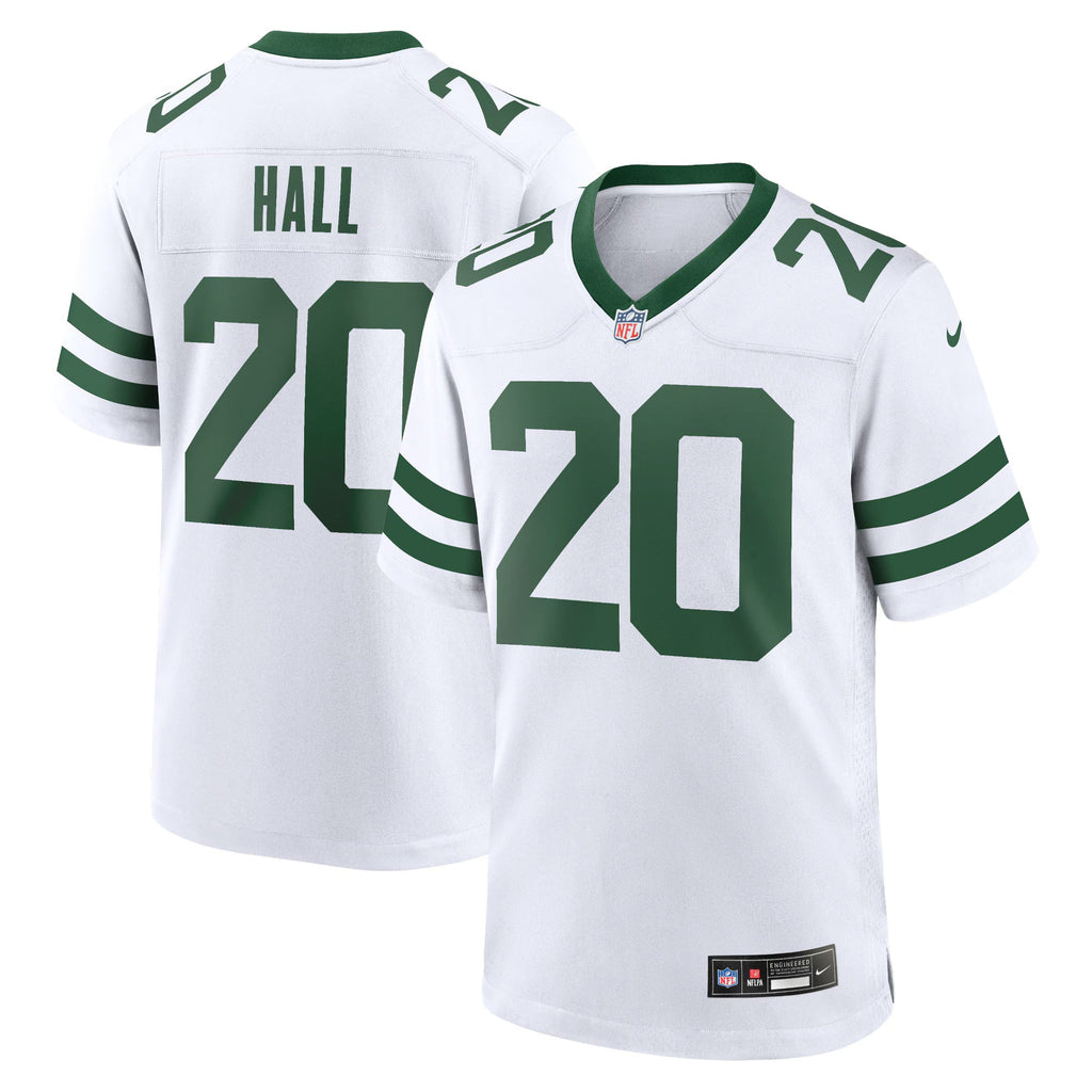New York Jets Breece Hall Legacy White Game Jersey