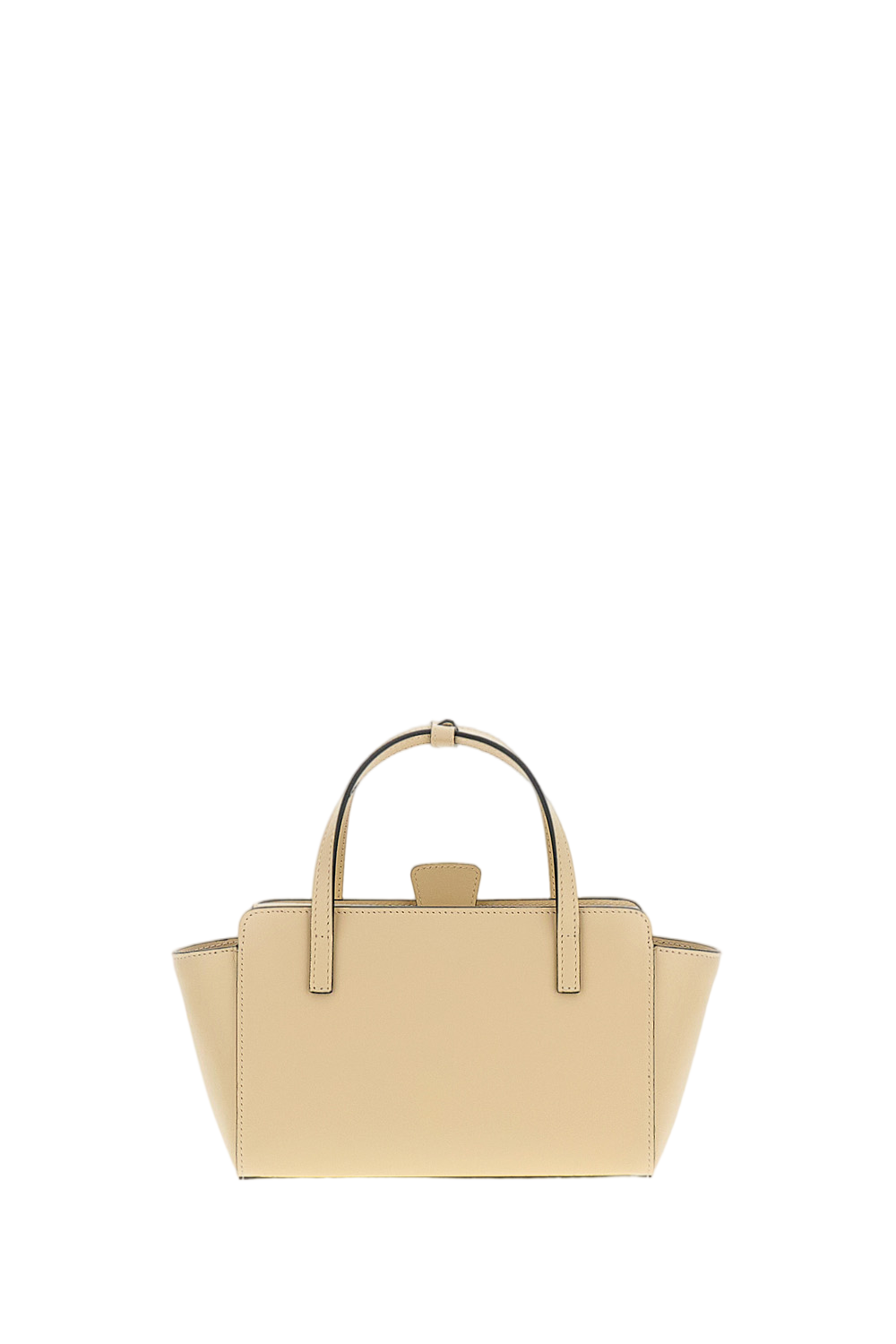 White Flap S Leather Crossbody Bag