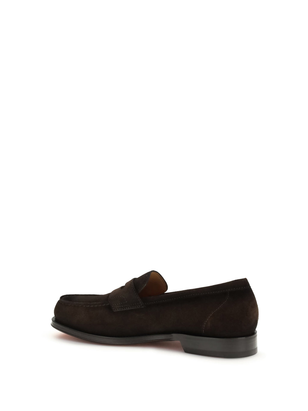 Santoni Men Suede Loafer