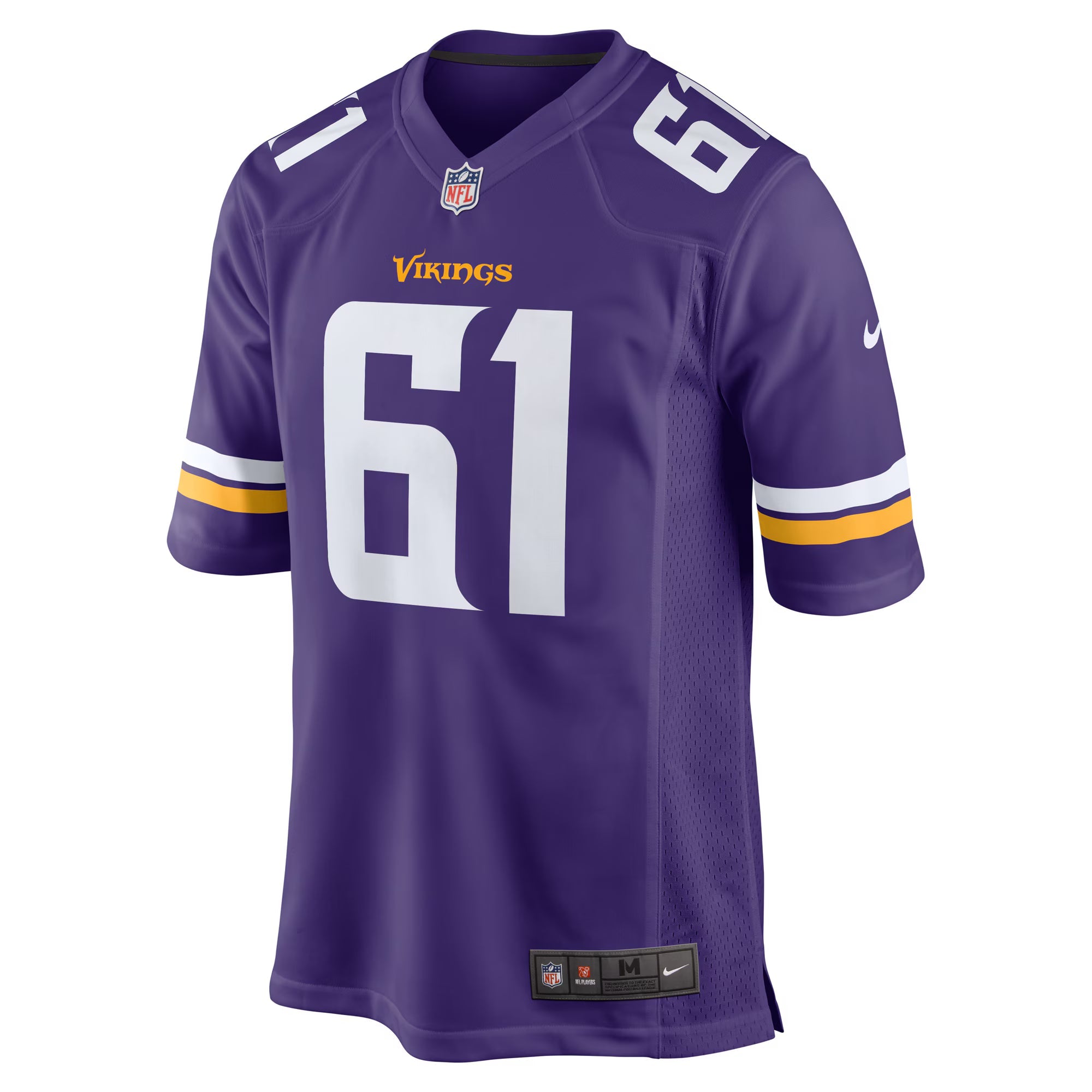 Minnesota Vikings Jalen Redmond Purple Game Jersey
