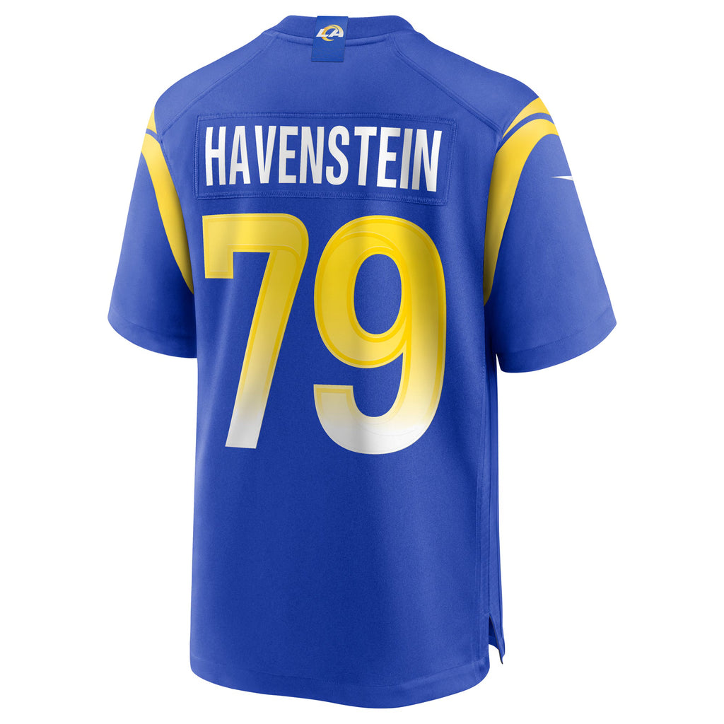 Los Angeles Rams Rob Havenstein Royal Game Jersey