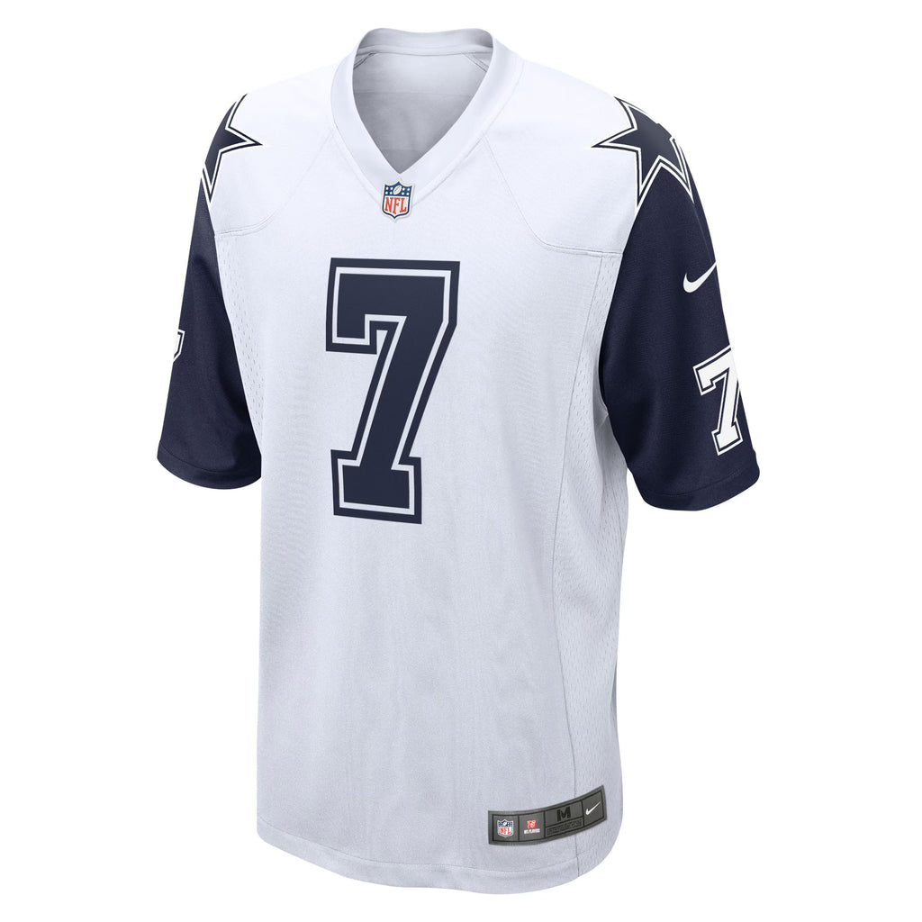 Dallas Cowboys Trevon Diggs White Alternate Game Team Jersey