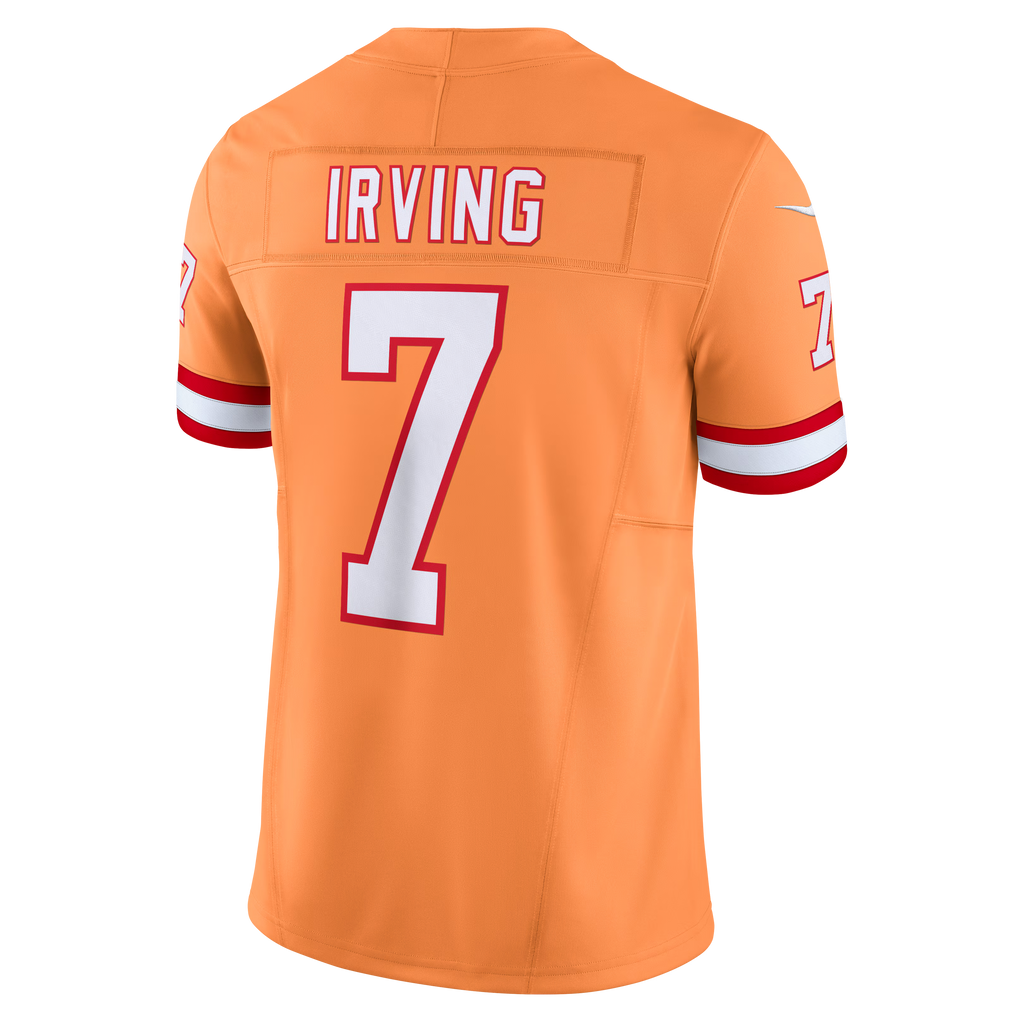 Tampa Bay Buccaneers Bucky Irving Orange Alternate 2 Throwback Vapor F.U.S.E. Limited Jersey