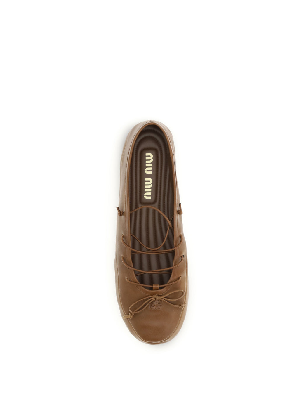 Miu Miu Women Leather Ballerinas