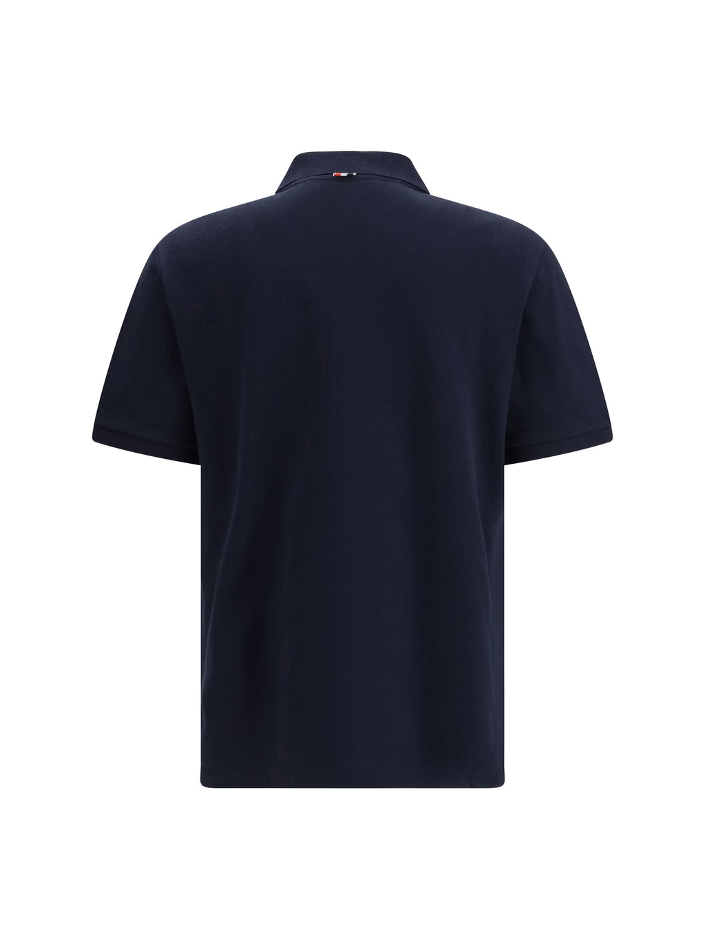 Thom Browne Men Polo Whit Iconic Bands