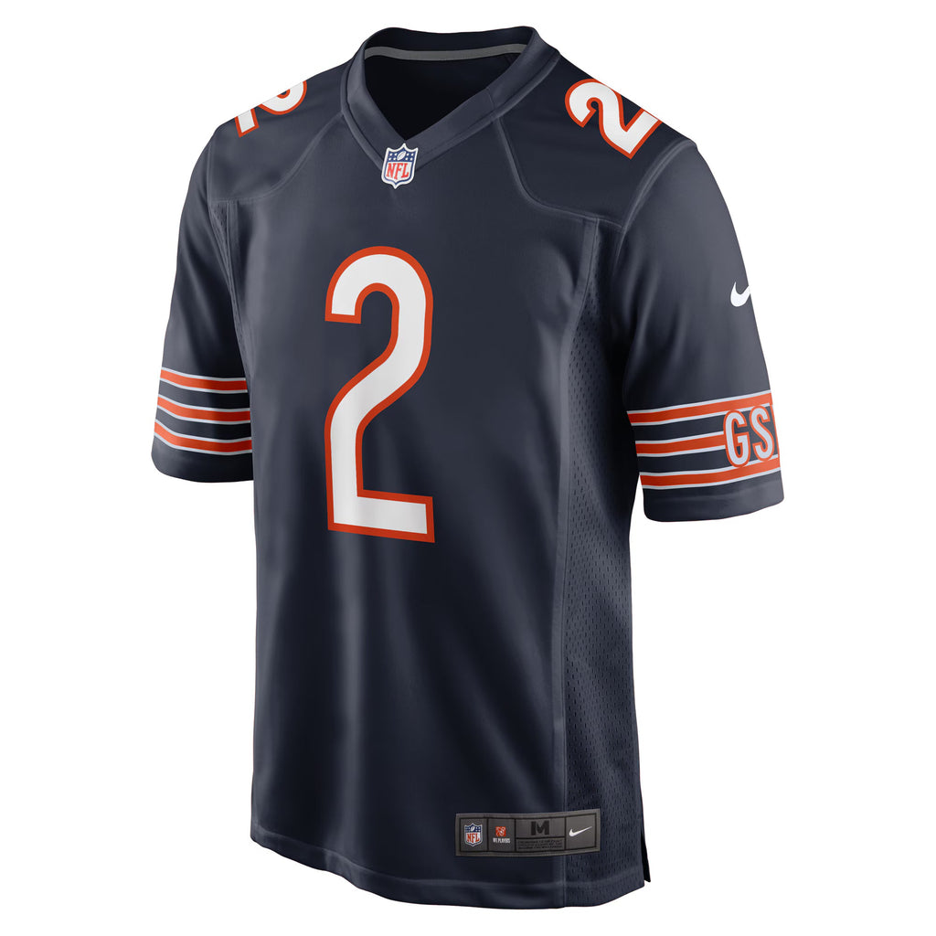 Chicago Bears D.J. Moore Navy Team Color Game Jersey