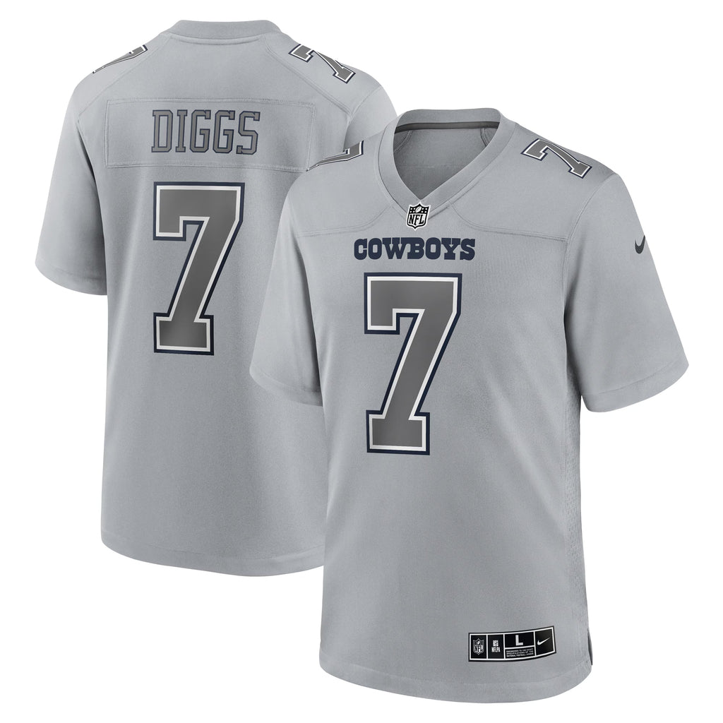Dallas Cowboys Trevon Diggs Gray Atmosphere Fashion Game Jersey
