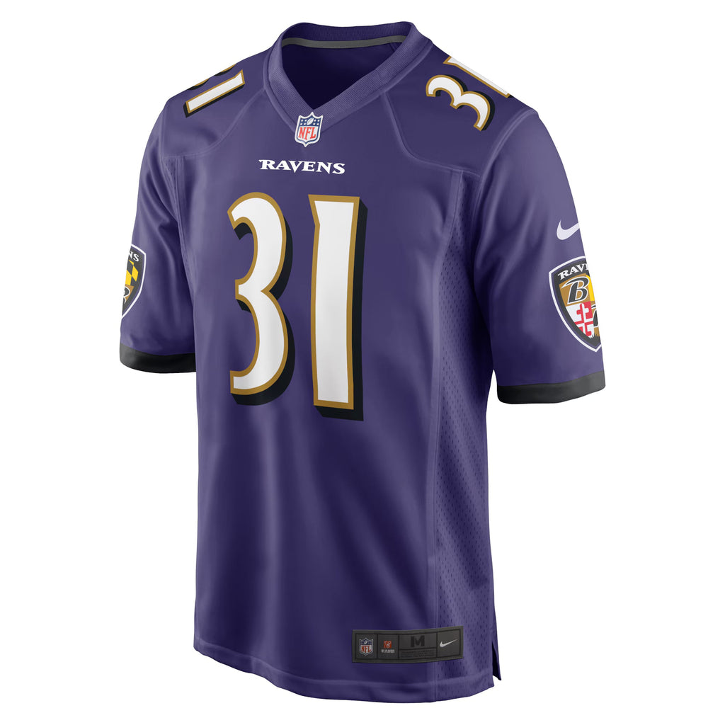 Baltimore Ravens Jamal Lewis Purple Retired Player Game Jersey