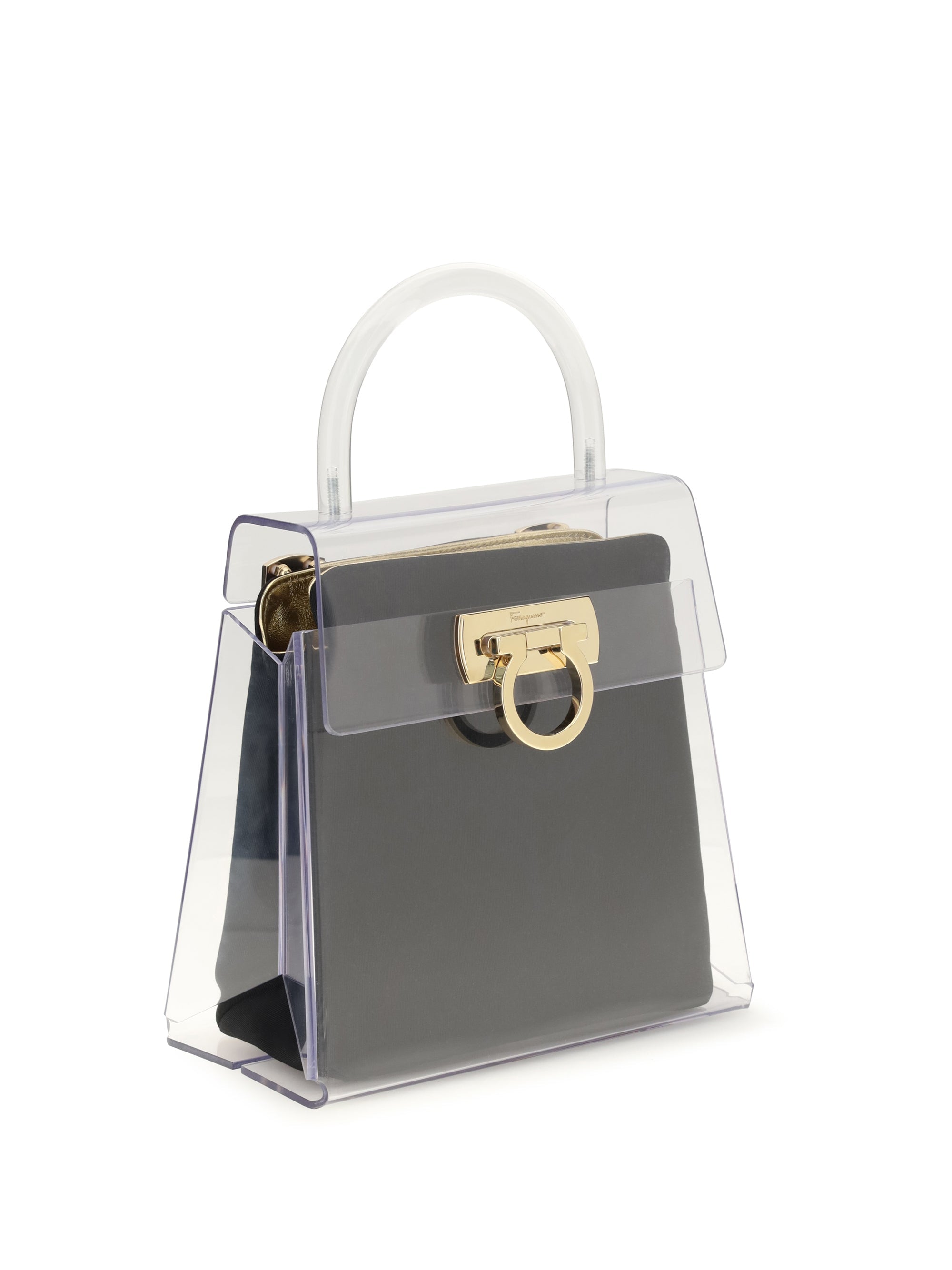 Ferragamo Women Pvc Top Handbag