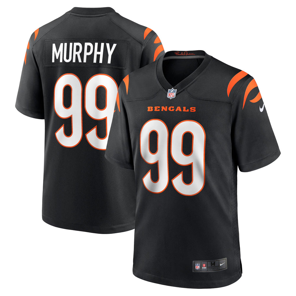 Cincinnati Bengals Myles Murphy Black Game Jersey