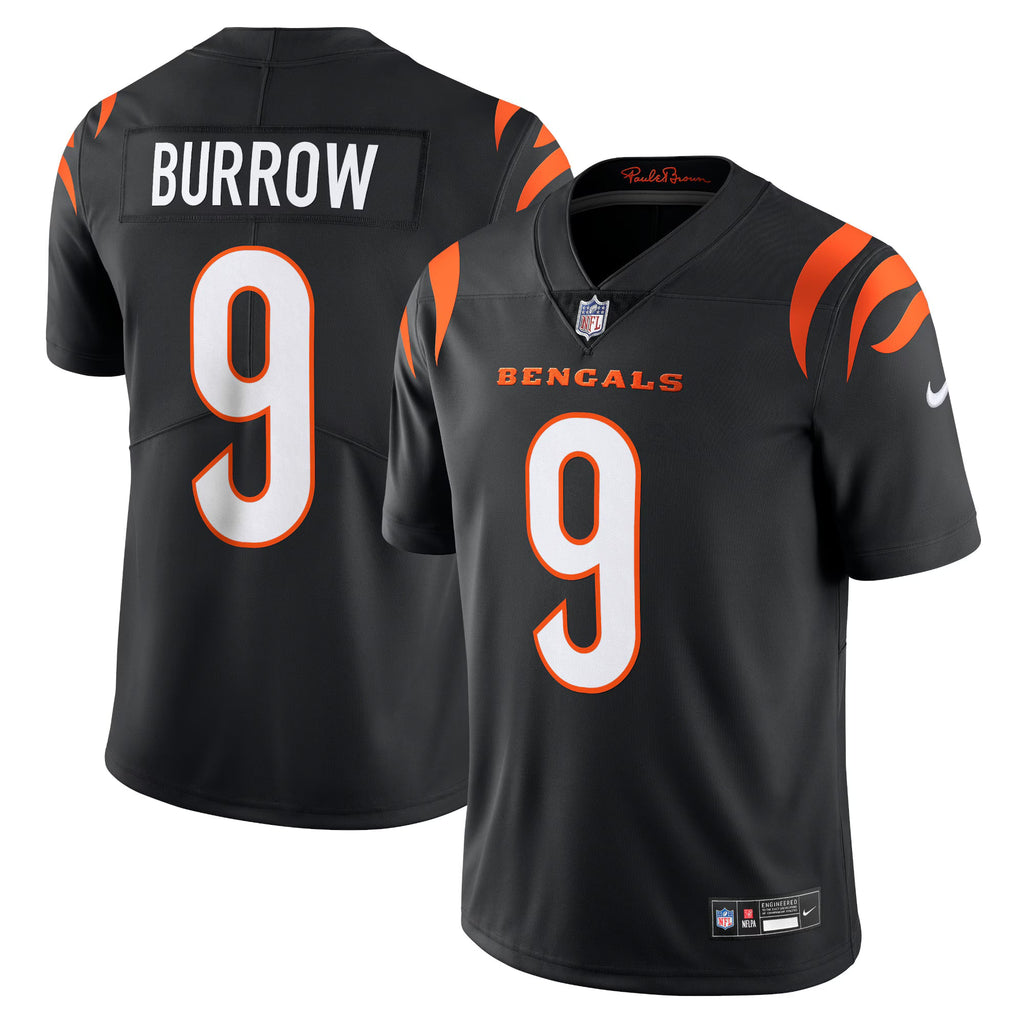 Cincinnati Bengals Joe Burrow Black Vapor Untouchable Limited Jersey