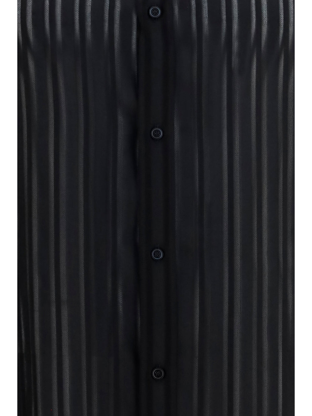 Gucci Men Striped Silk Gauze Shirt