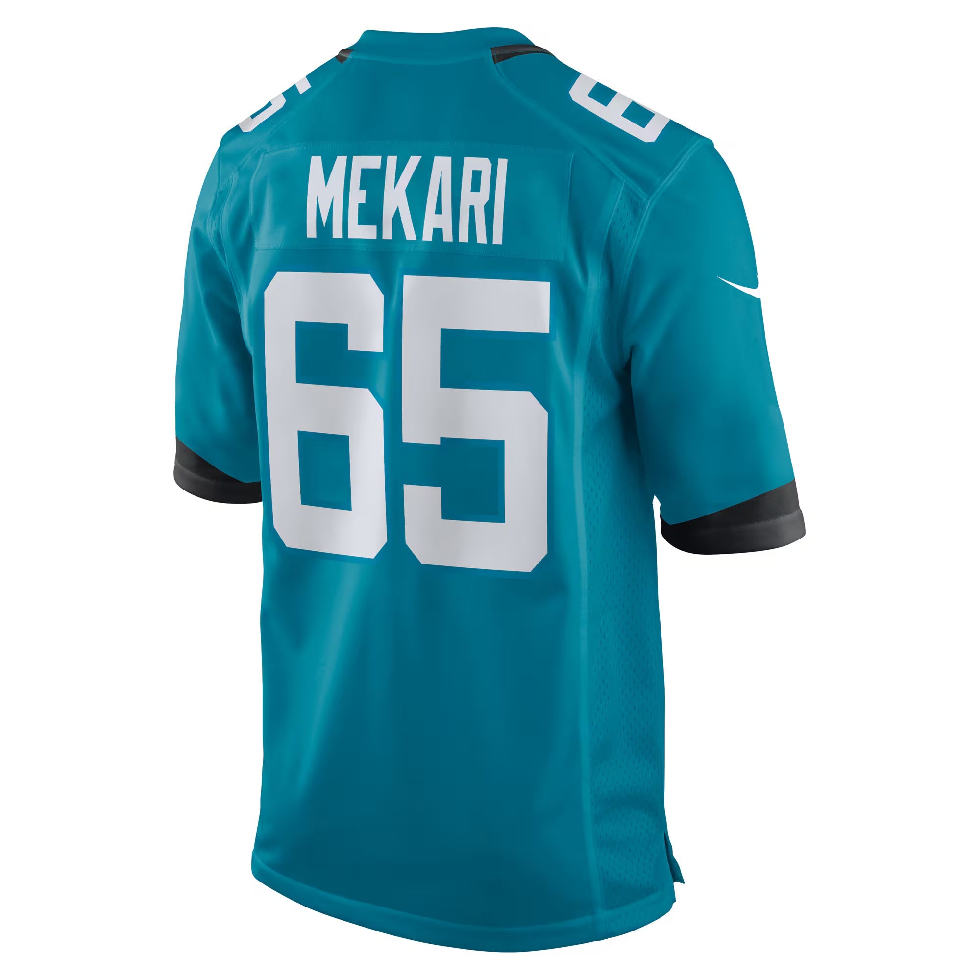Jacksonville Jaguars Patrick Mekari Teal Team Game Jersey
