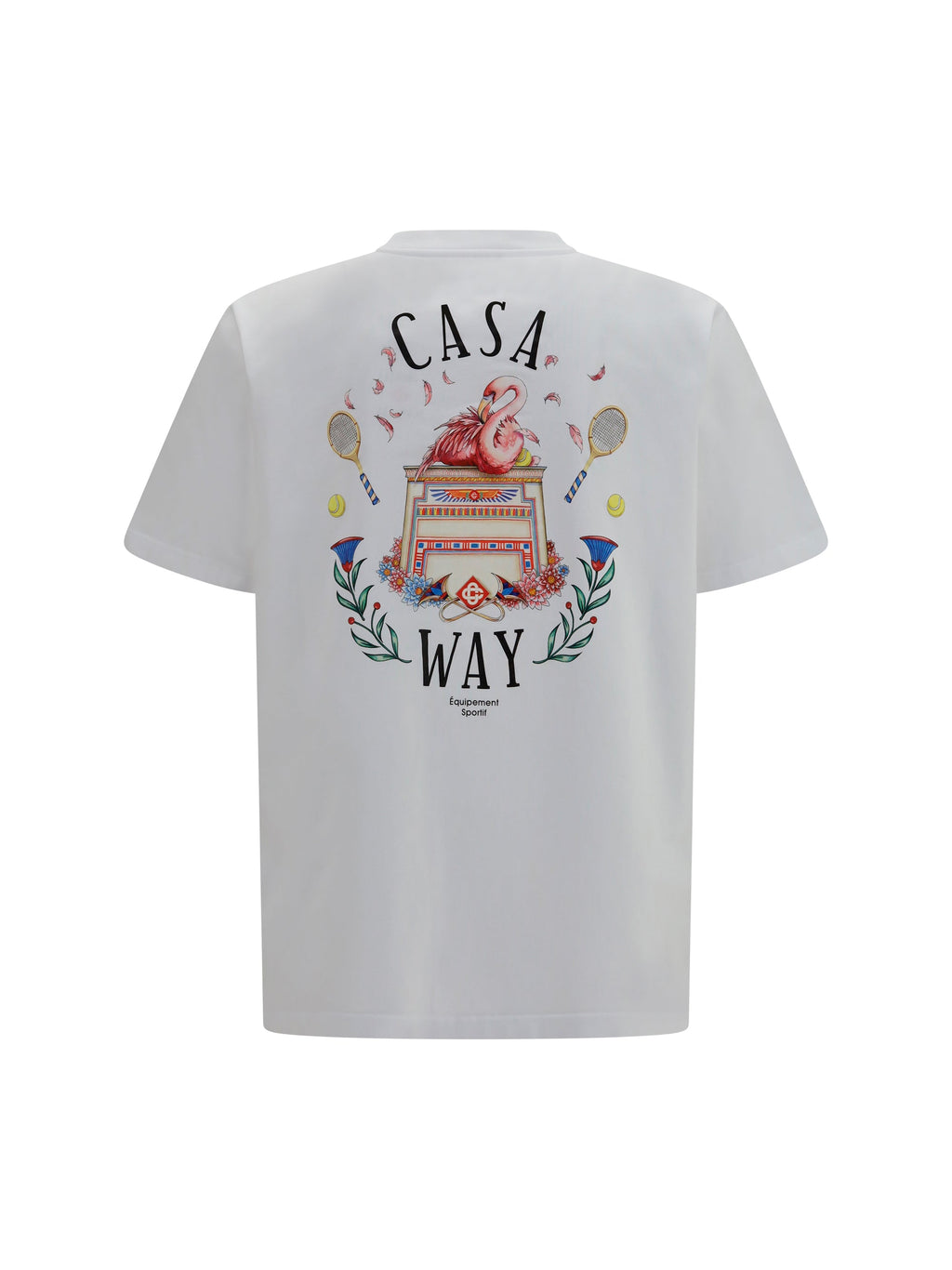 Casablanca Men Cotton Logo-Print T-Shirt