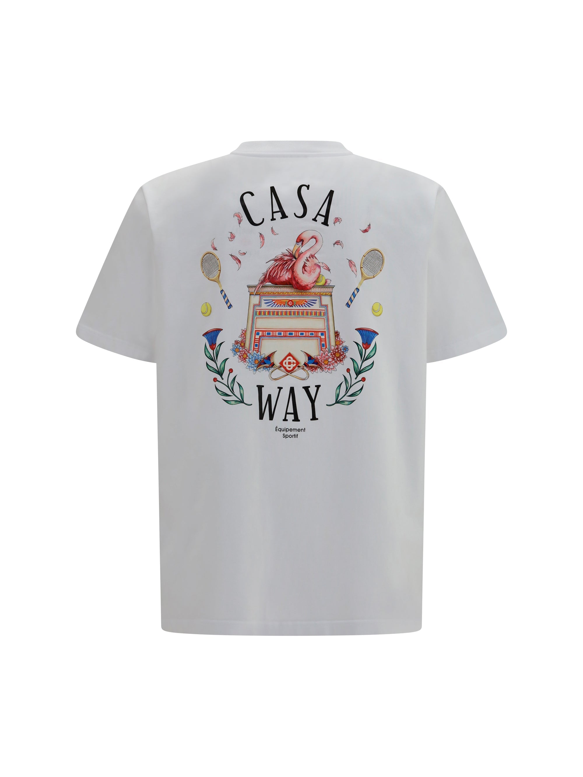 Casablanca Men Cotton Logo-Print T-Shirt