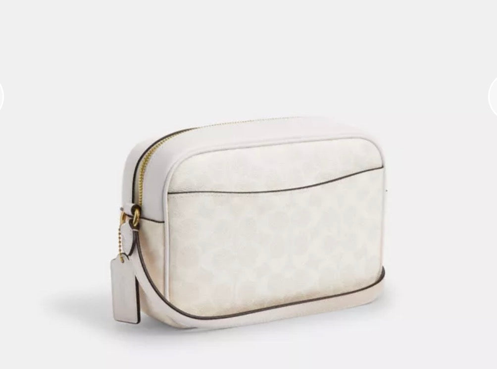NWT Coach Medium Jamie Camera Crossbody Bag In Signature Canvas