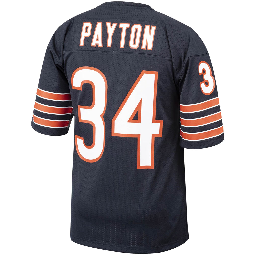 Chicago Bears 1985 Walter Payton Mitchell & Ness Navy Authentic Throwback Retired Player Jersey