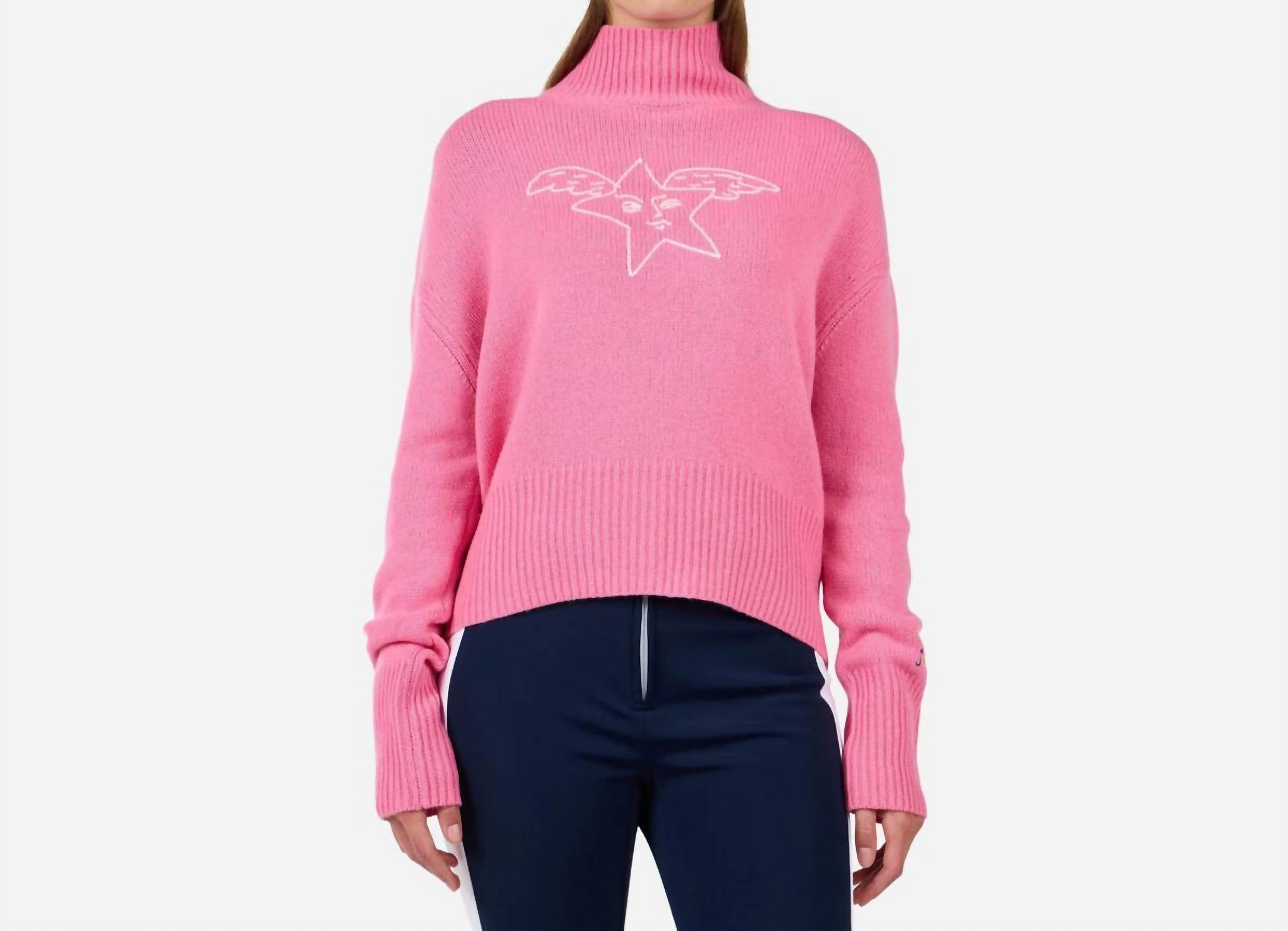 Jcc Snow Angels Sweater In New Pink