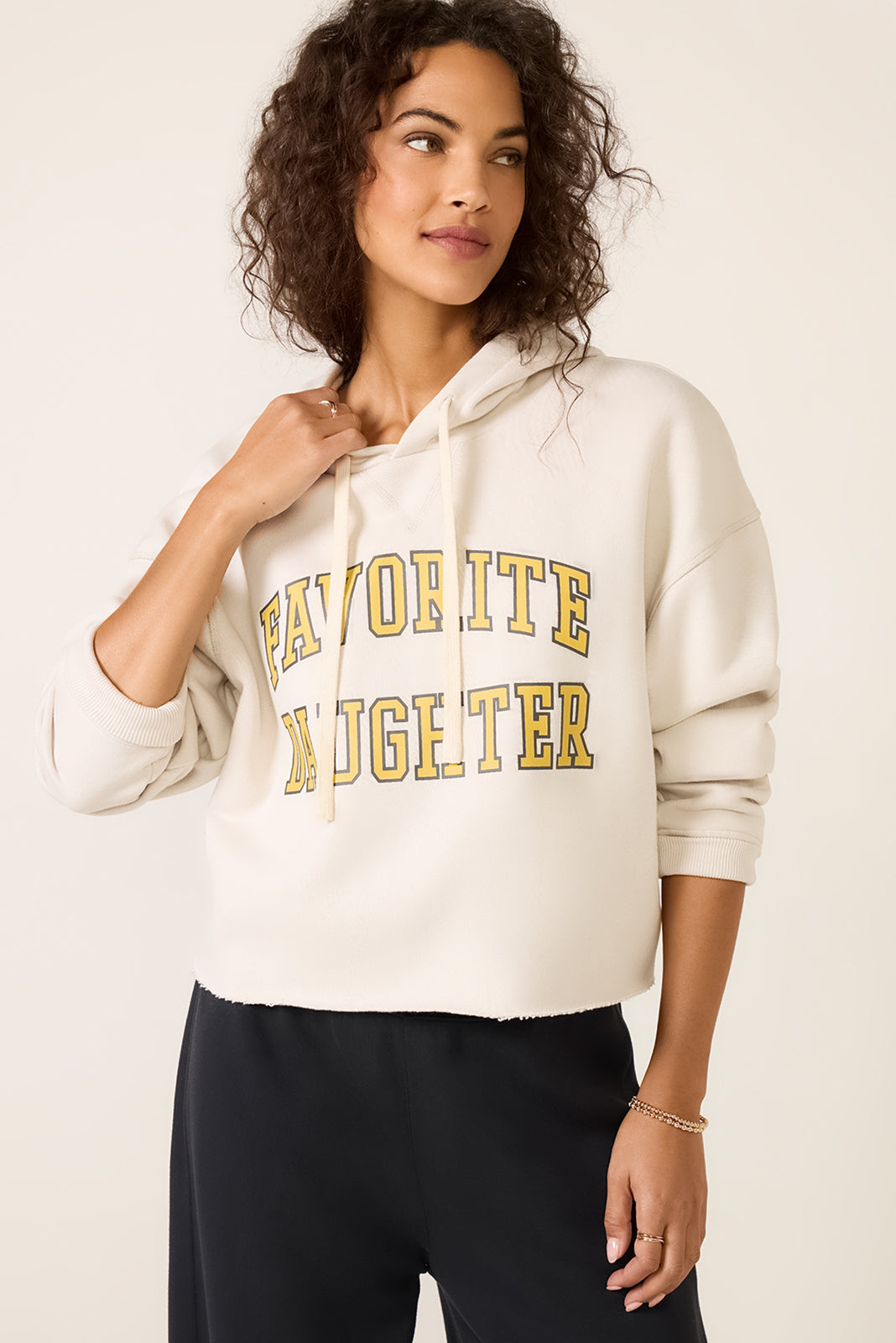 Women's The Cropped Collegiate Hoodie