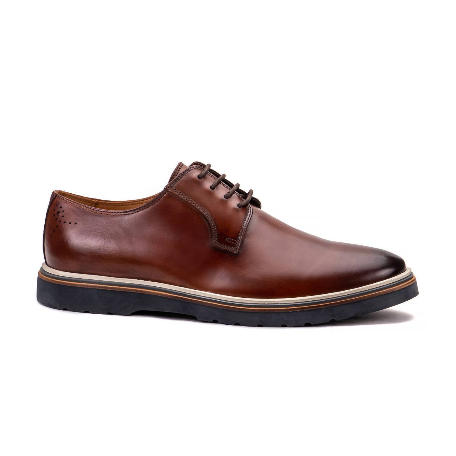 Men's Verona Derby Dress Shoe In Whiskey