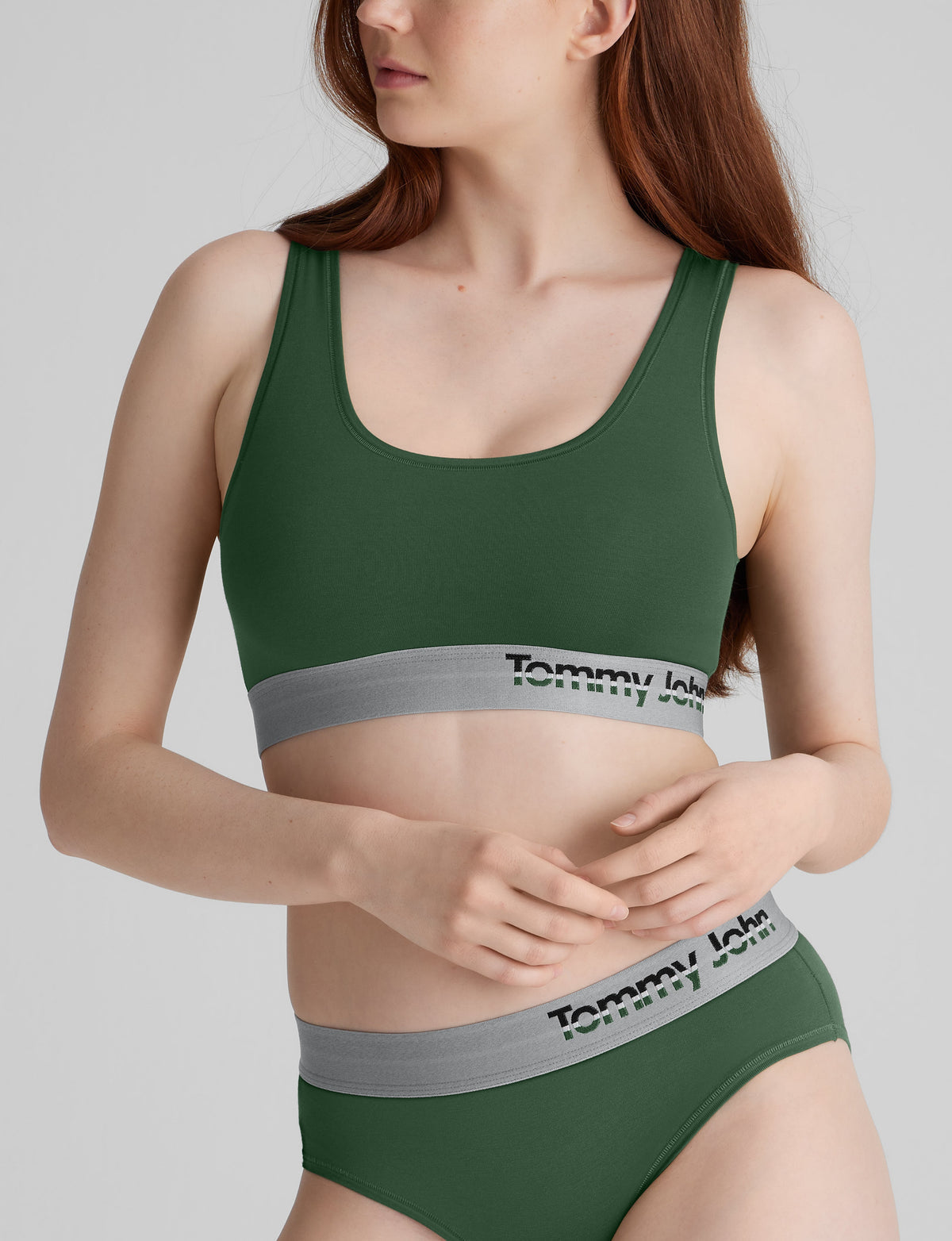 Women's Cool Cotton Scoop Bralette