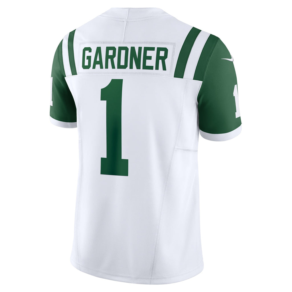 Ahmad Sauce Gardner New York Jets Nike Classic Alternate Vapor F.U.S.E. Limited Jersey - White