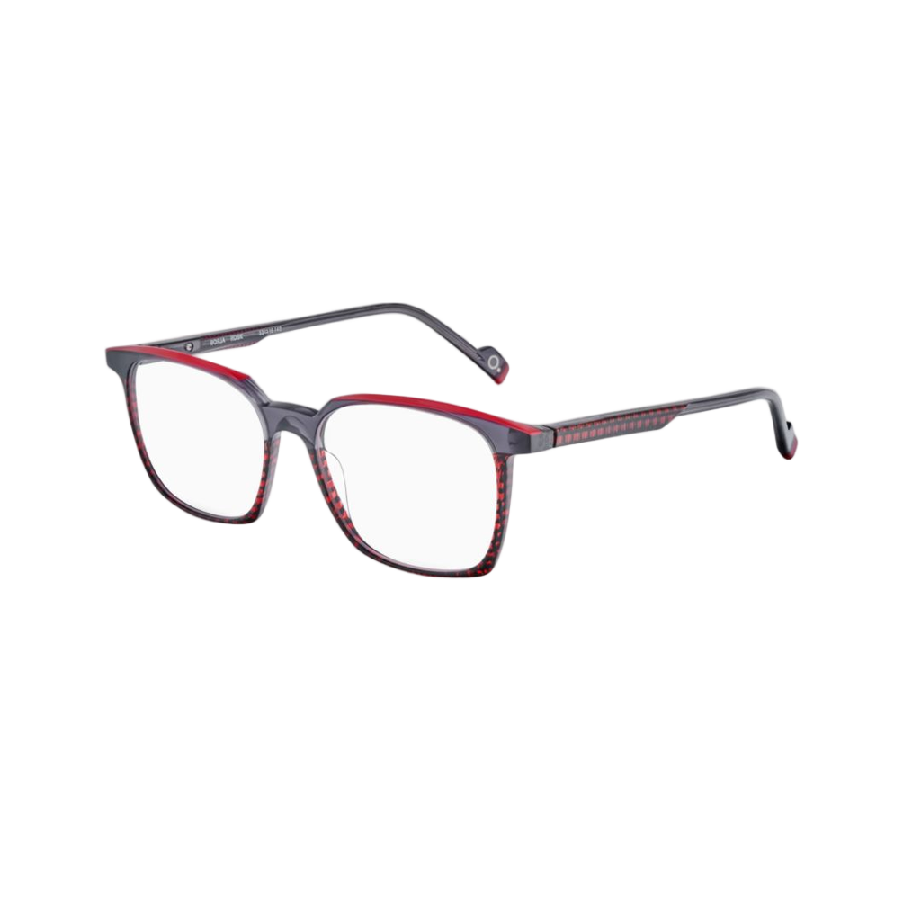 Borja Bold Square Frame Eyeglasses with Vibrant Accents