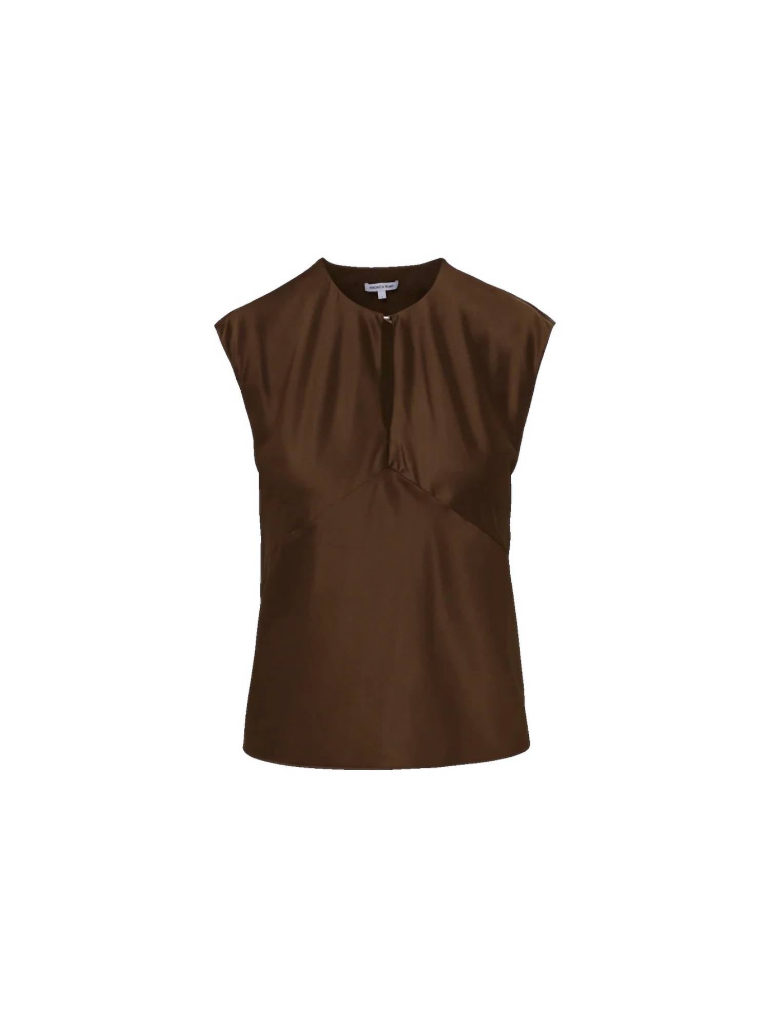 Women's Sparrow Blouse Top In Walnut