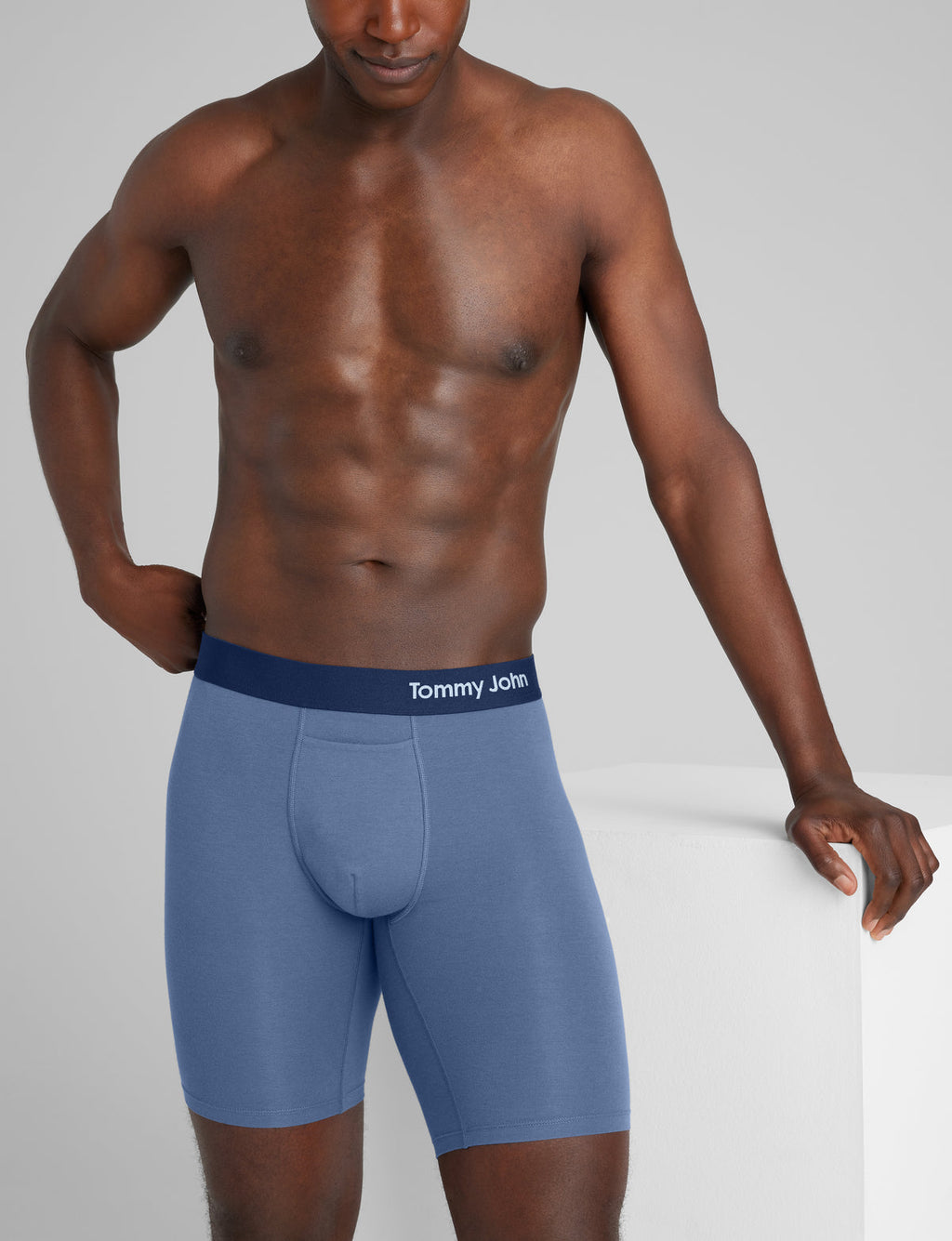 Men's Cool Cotton Boxer Brief 8"