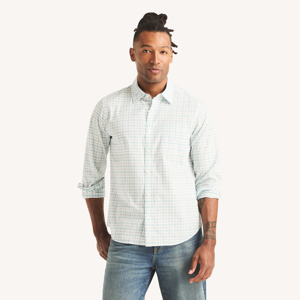 Nautica Mens Plaid Shirt