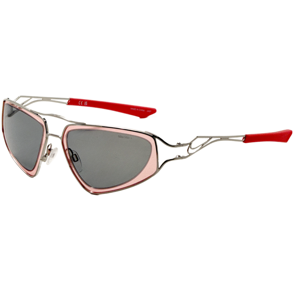 Nike Unisex 63 mm Silver Sunglasses