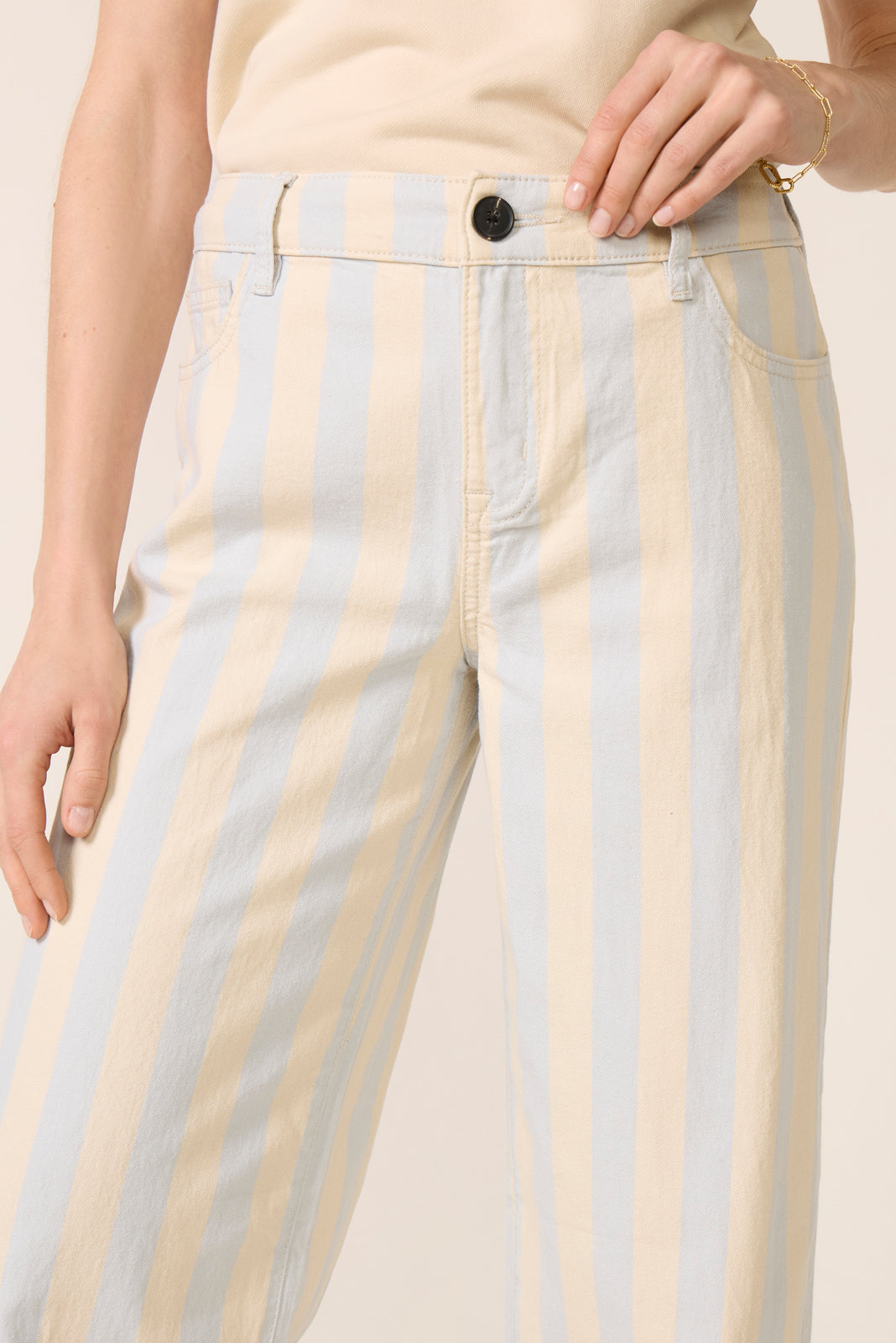 Women's Maker Wide Leg Stripe Pants
