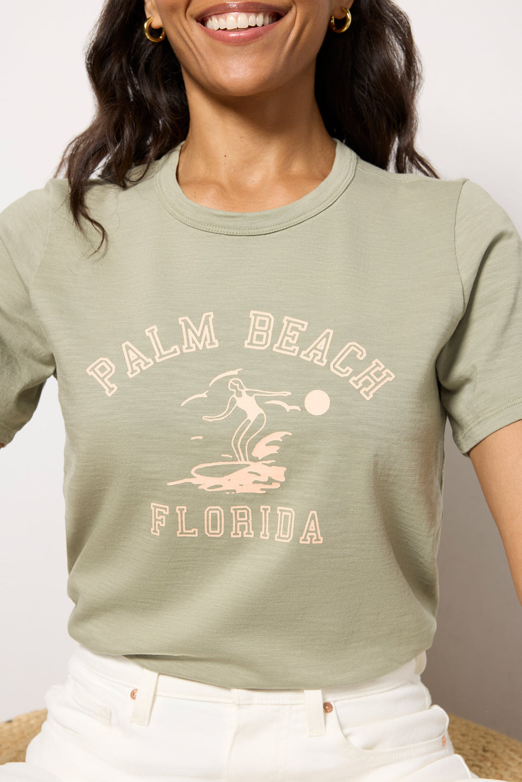 Women's Palm Beach Sunwashed Crew T-Shirt