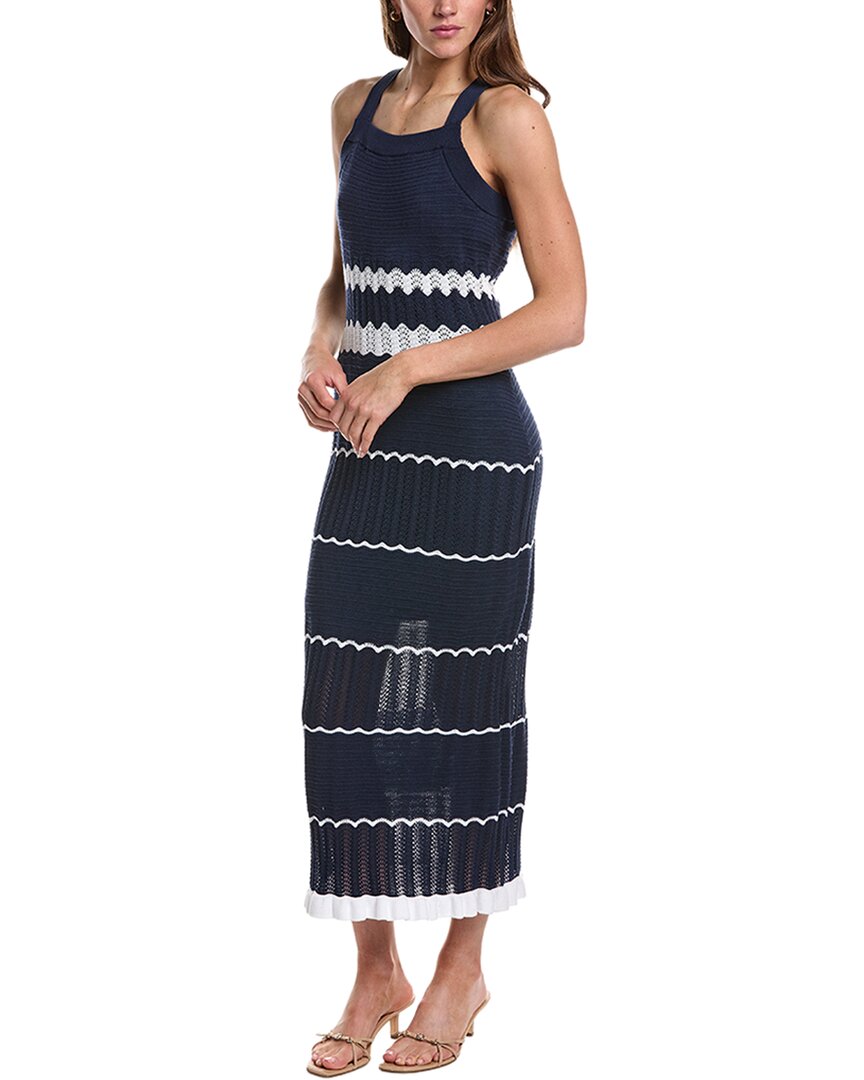 Design History Mixed Stitch Tank Maxi Dress