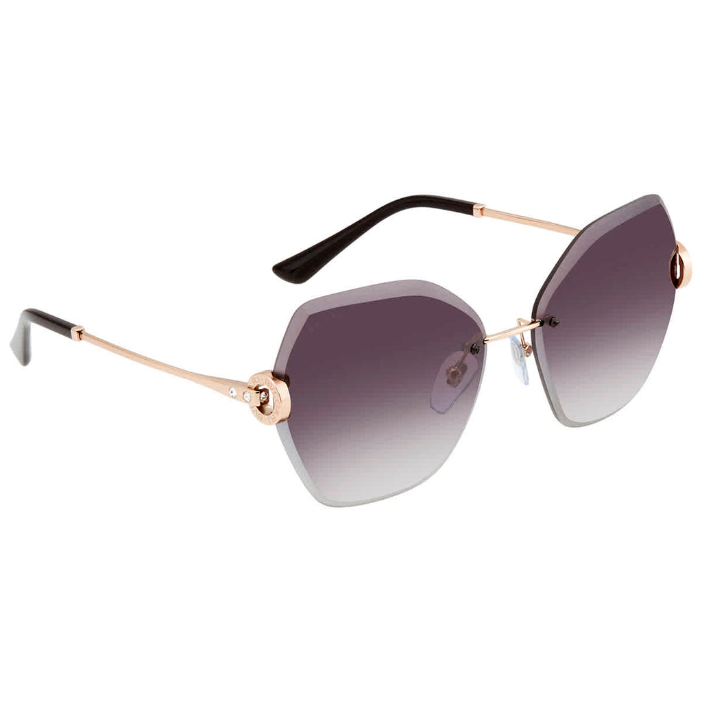 Bvlgari Serpenti Grey Gradient Butterfly Ladies Sunglasses BV6105B 20148G 62