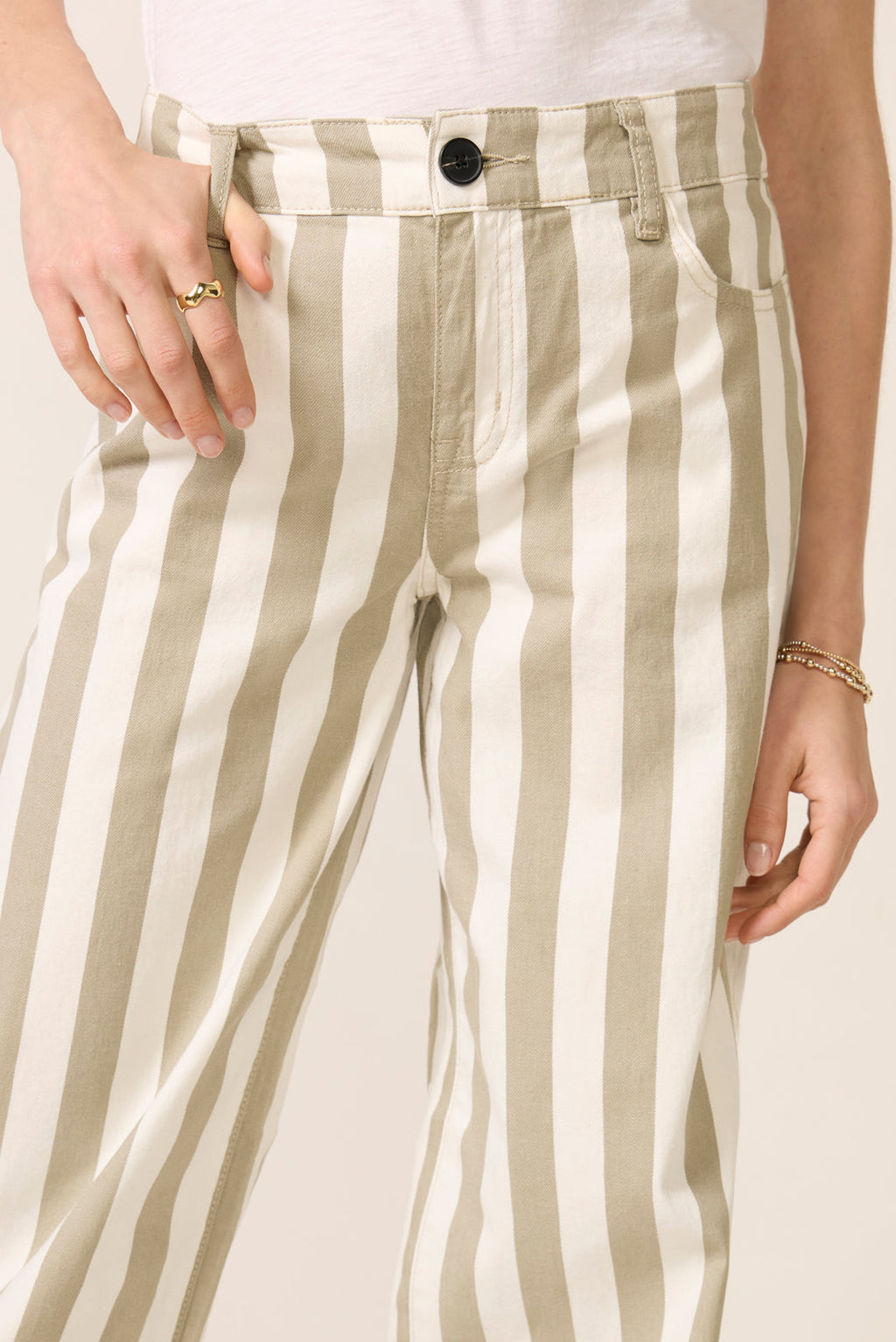 Women's Maker Wide Leg Stripe Pants