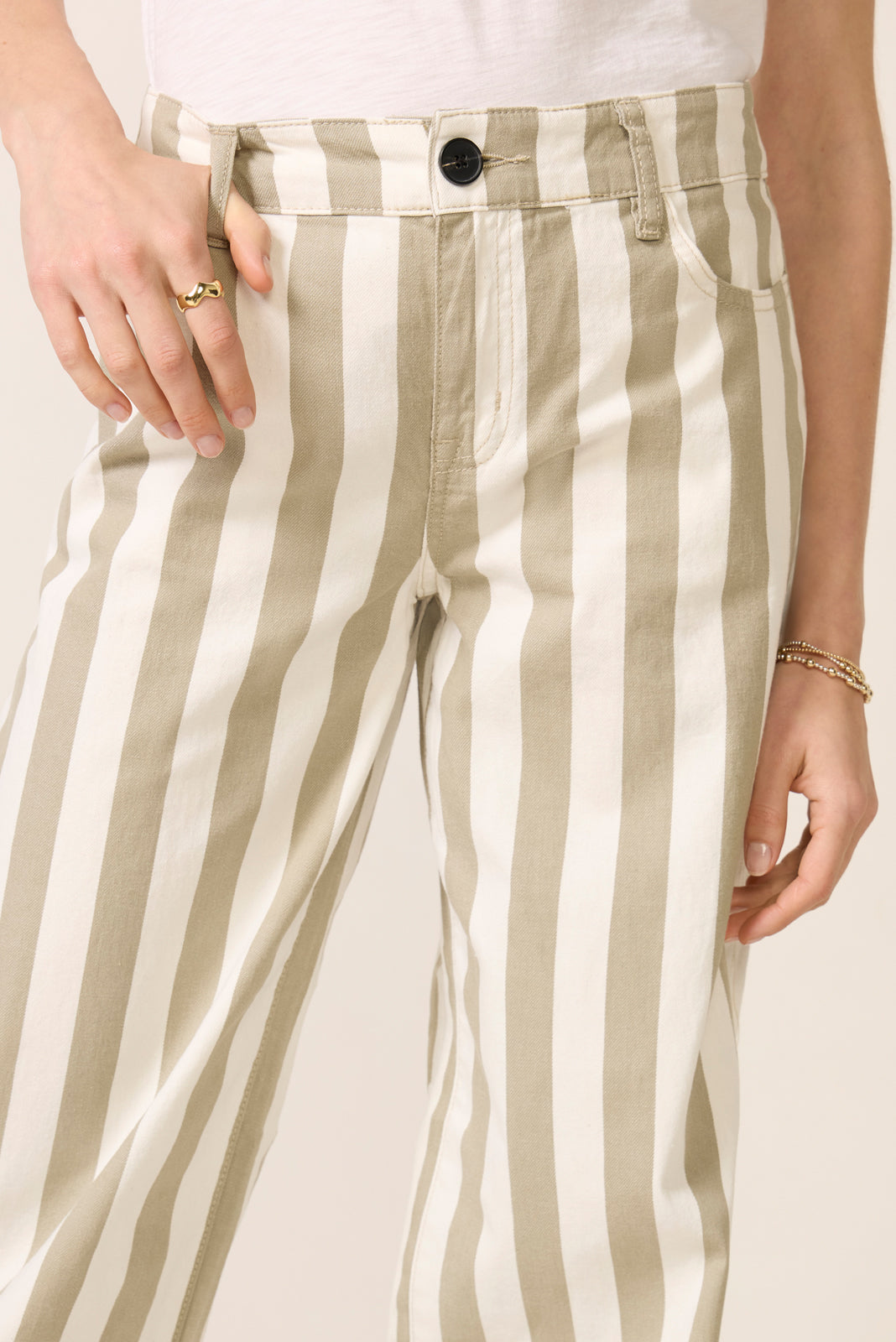Women's Maker Wide Leg Stripe Pants