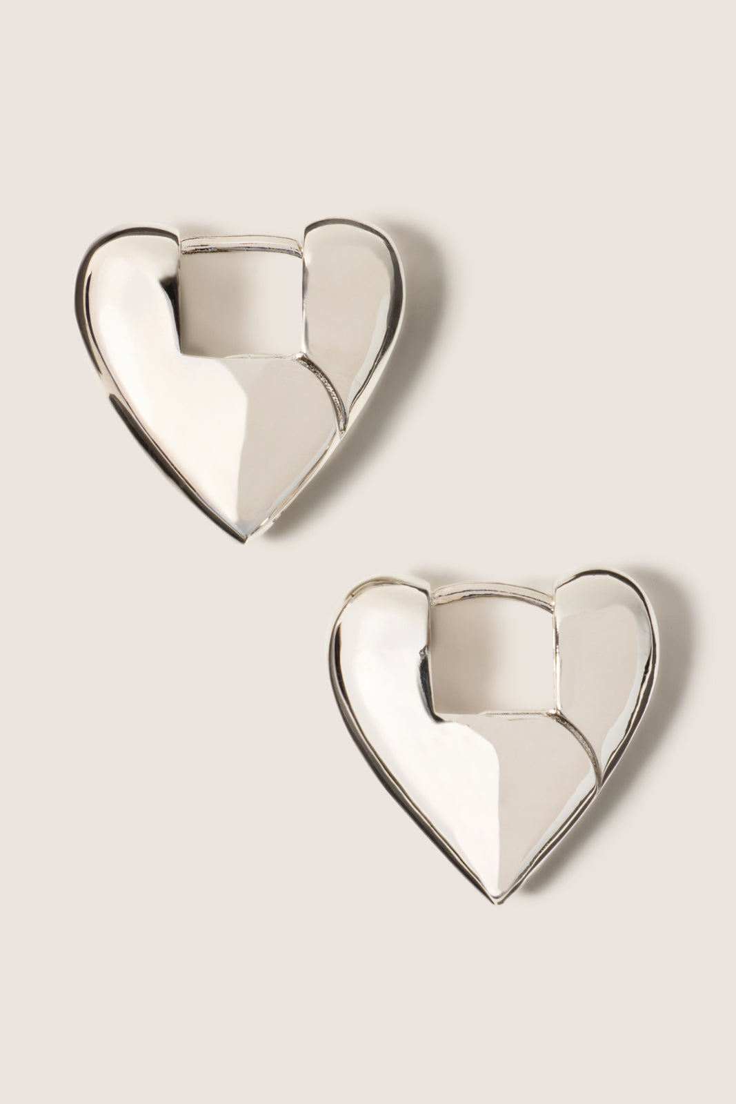 Women's Adele Puffy Heart Earrings