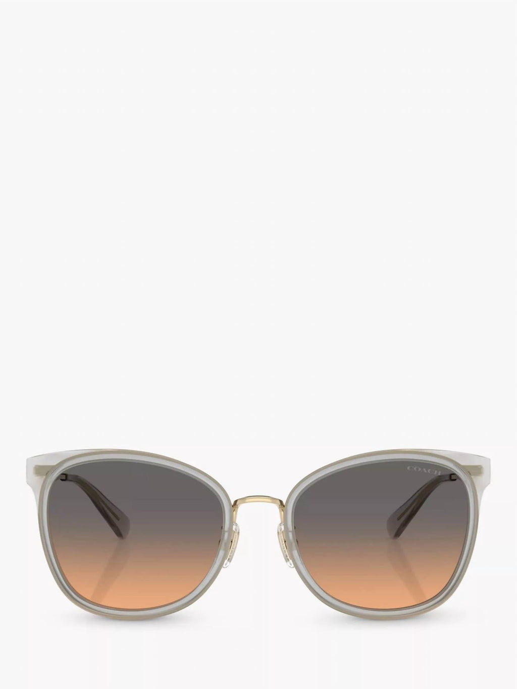 Women's Hc 7170 Sunglasses In Light Gold/dove Grey
