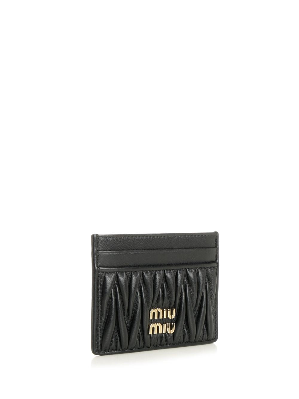 Miu Miu Women Quilted Card Holder