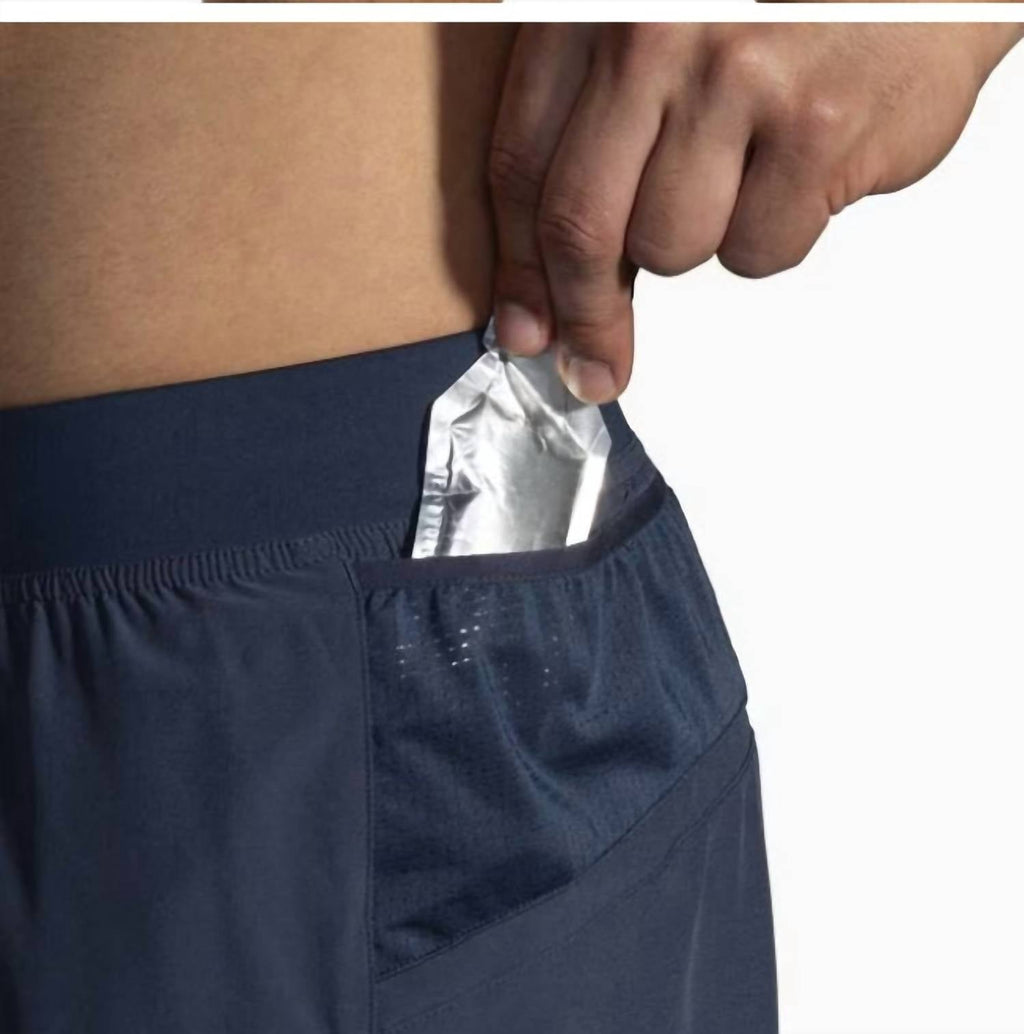 Sherpa 7" 2-In-1 Shorts In Blue Slate