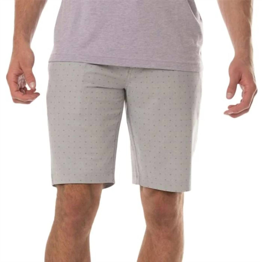 Men's Relaxed Pocket Shorts In Barnacle Heather Sleet