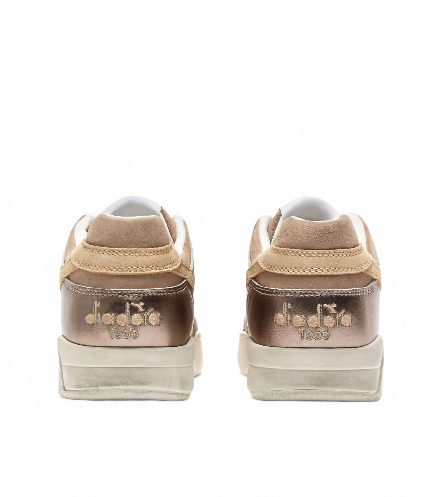 Men's Uniform Heritage Leather Sneaker In Brown
