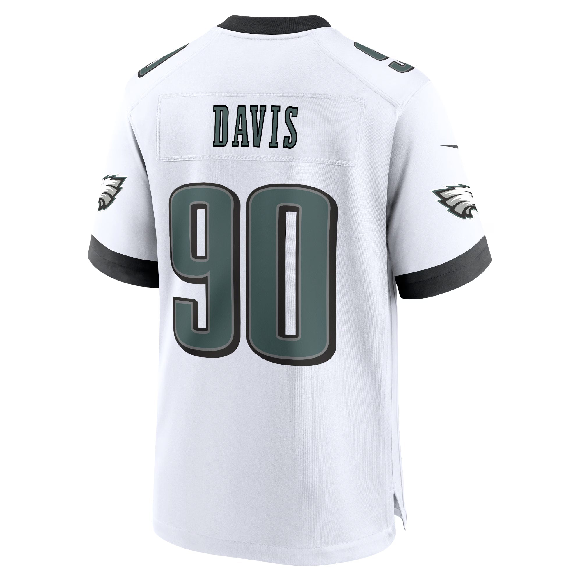 Philadelphia Eagles Jordan Davis White White Game Jersey