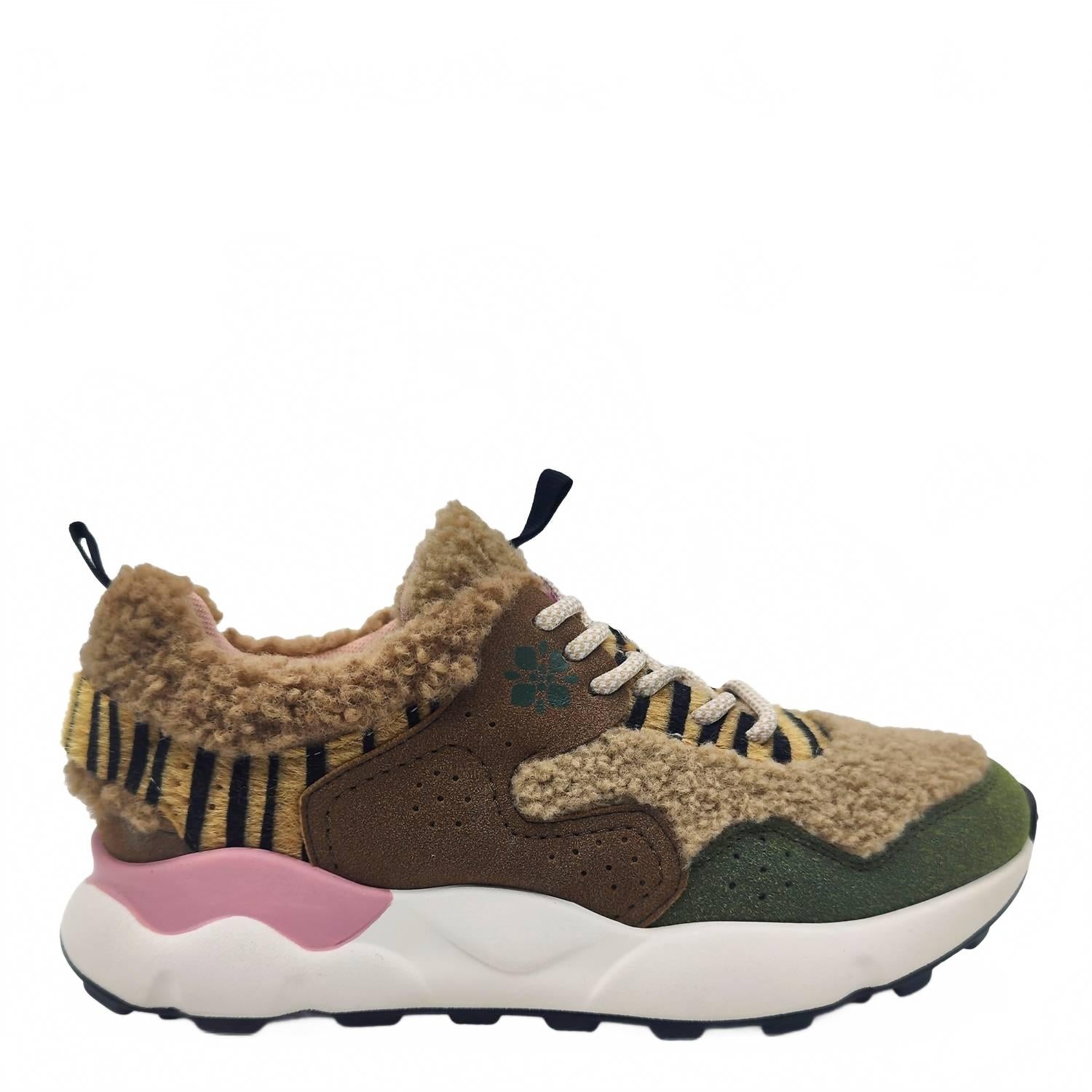 Women's Colormefun Trainer Sneakers In Beige Multi