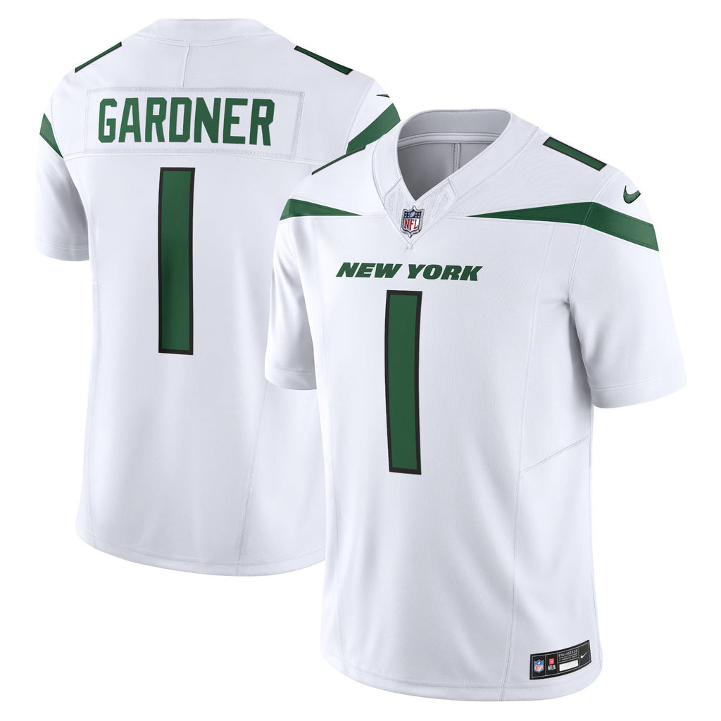 New York Jets Ahmad Sauce Gardner White Vapor F.U.S.E. Limited Jersey