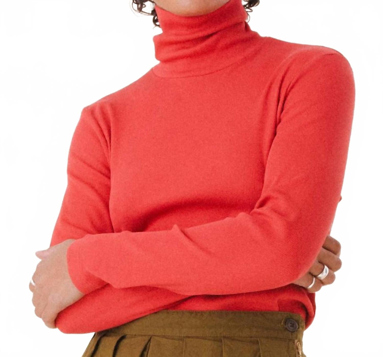 Core Layer Sweater In Lipstick