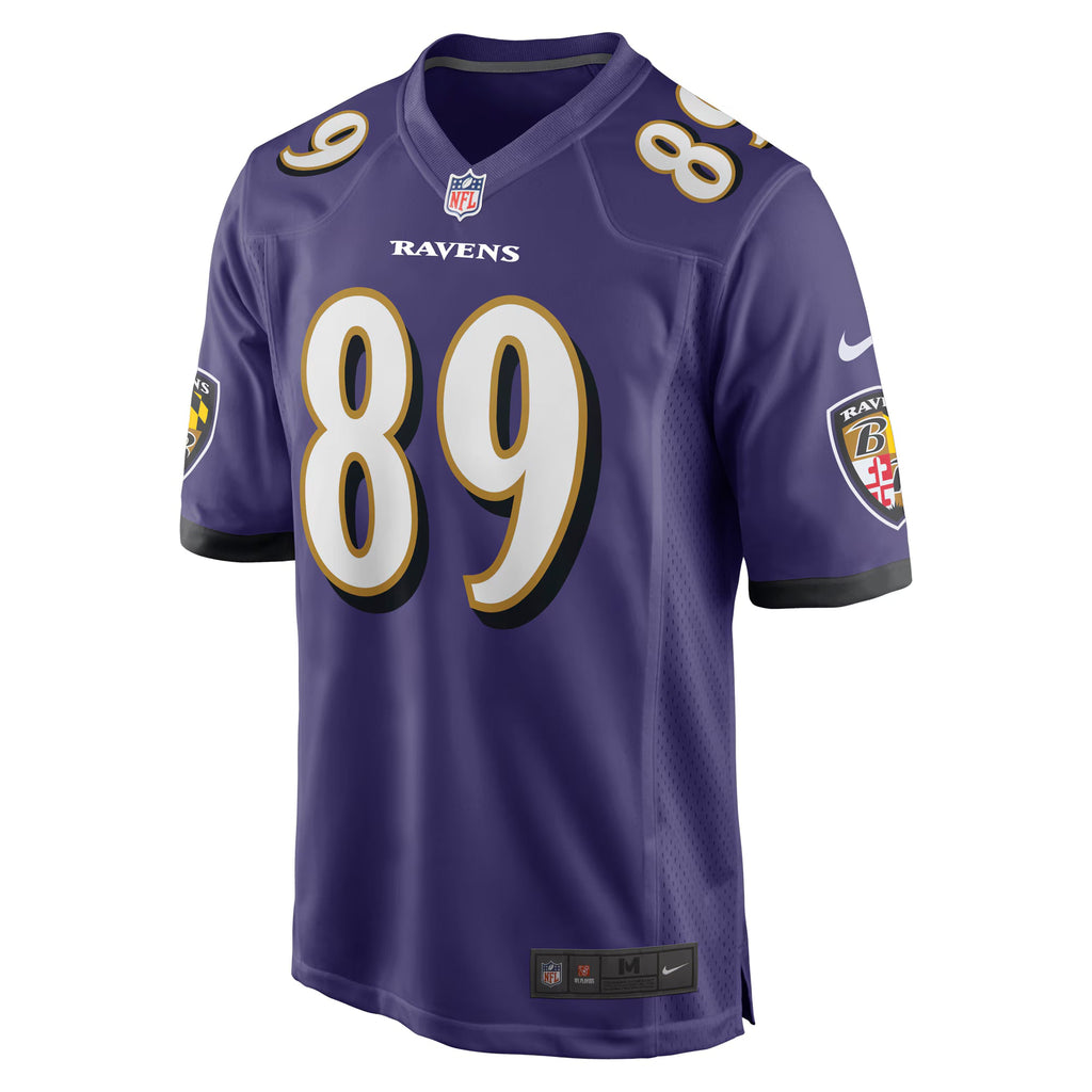 Baltimore Ravens Steve Smith Sr. Purple Retired Player Game Jersey